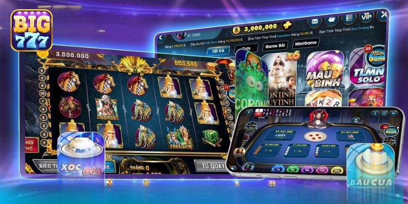 Kho game đa dạng, nơi người chơi được thỏa sức khám phá